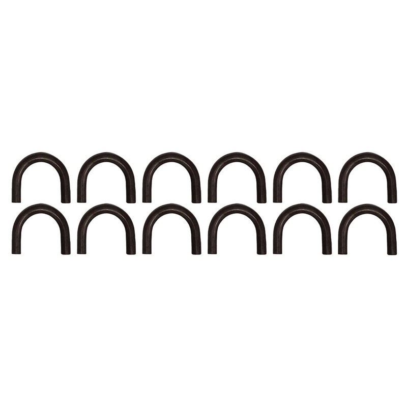 Qty 12: 1/2" Weld-On Loop Style D-Ring Fits Universal Products Replaces DRING