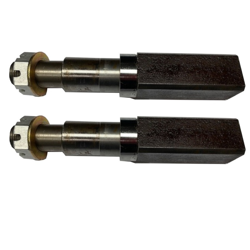QTY 2: Square Trailer Spindle Fits Universal Products Replaces SP-20484