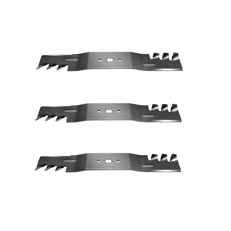 Qty 3: Commercial Mulching Blade Fits Cub Cadet Replaces 742-0677A