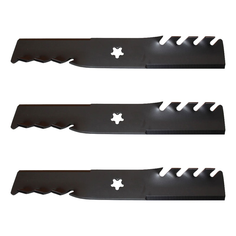 Qty 3: Mulching Blade Fits Yazoo/Kees Replaces 539 113425