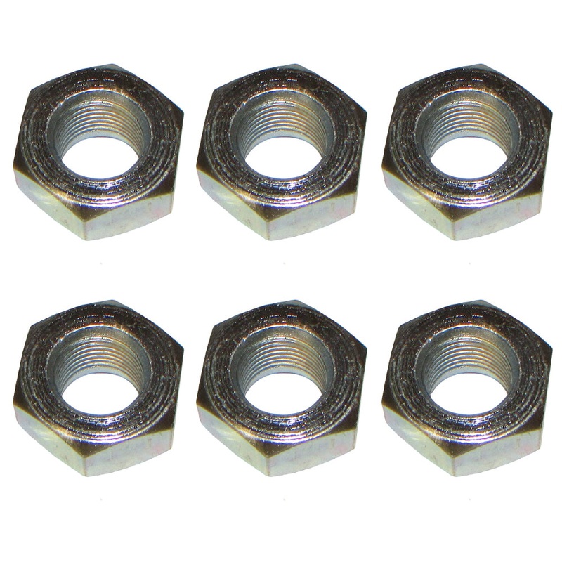Qty 6: Rear Wheel Nut Fits Ford/New Holland Replaces 14081003
