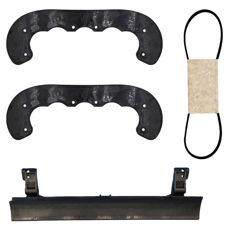 Snowblower Poly Paddles w/Scraper Fits Toro Replaces 108-4884