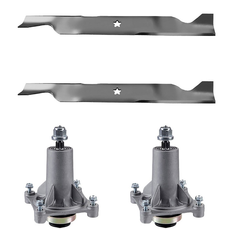 2 Blade & 2 Mandrel Kit Fits AYP Replaces 187292