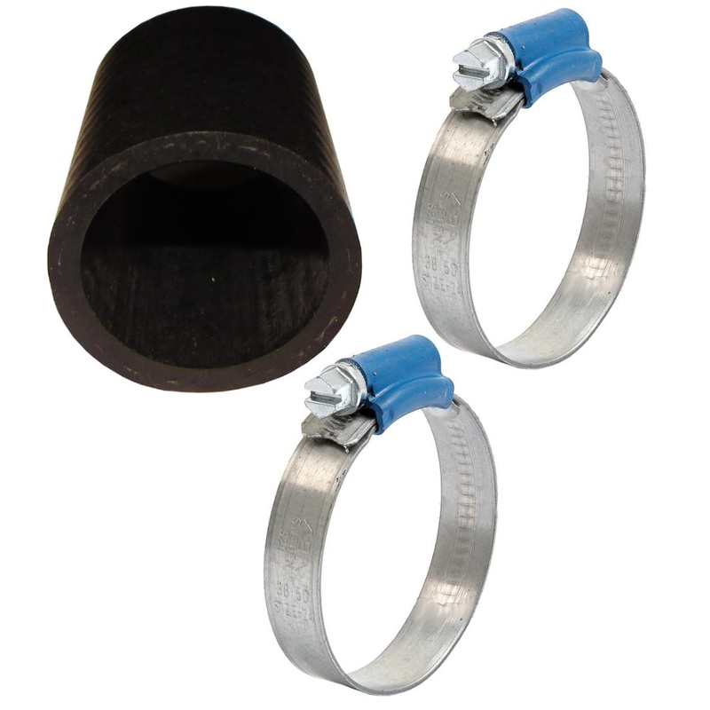 Air Cleaner Hose w/ (2) Clamps Fits Case/International Harvester Replaces 11B53