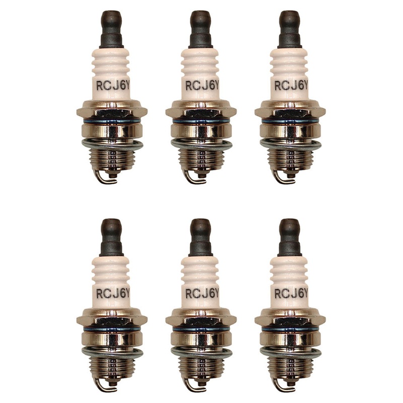 Qty. 6: Spark Plug Fits Snapper Replaces 2974
