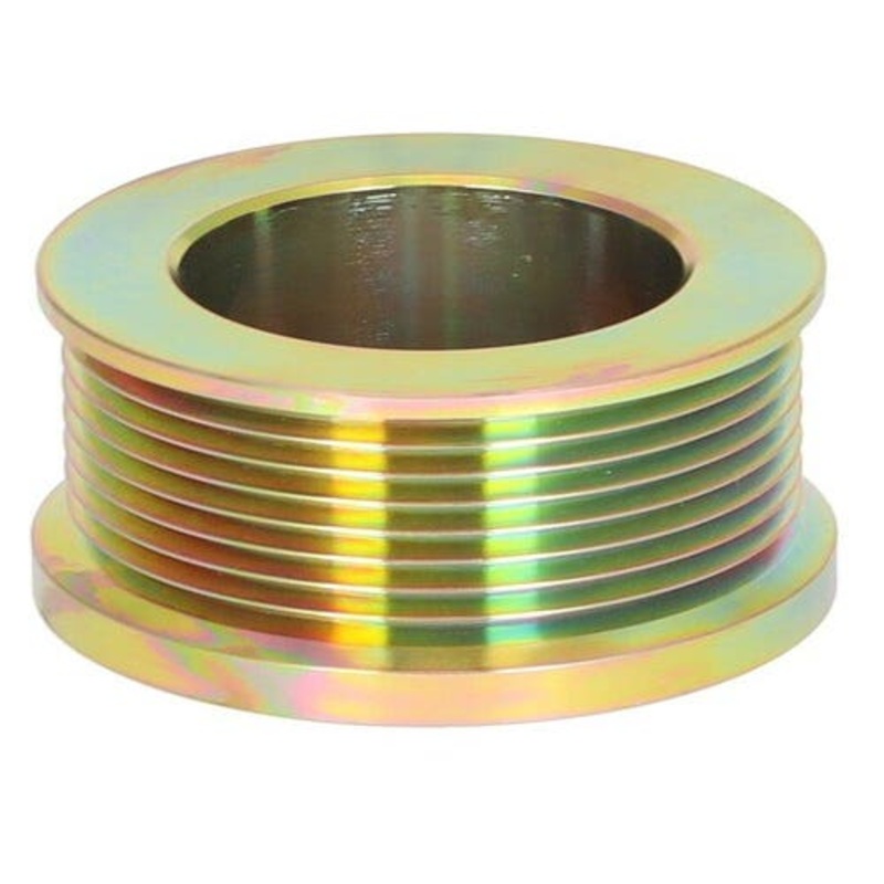 Alternator Pulley - 8 Groove fits John Deere fits New Holland fits Case fits International fits Massey Ferguson fits Ford fits Case IH