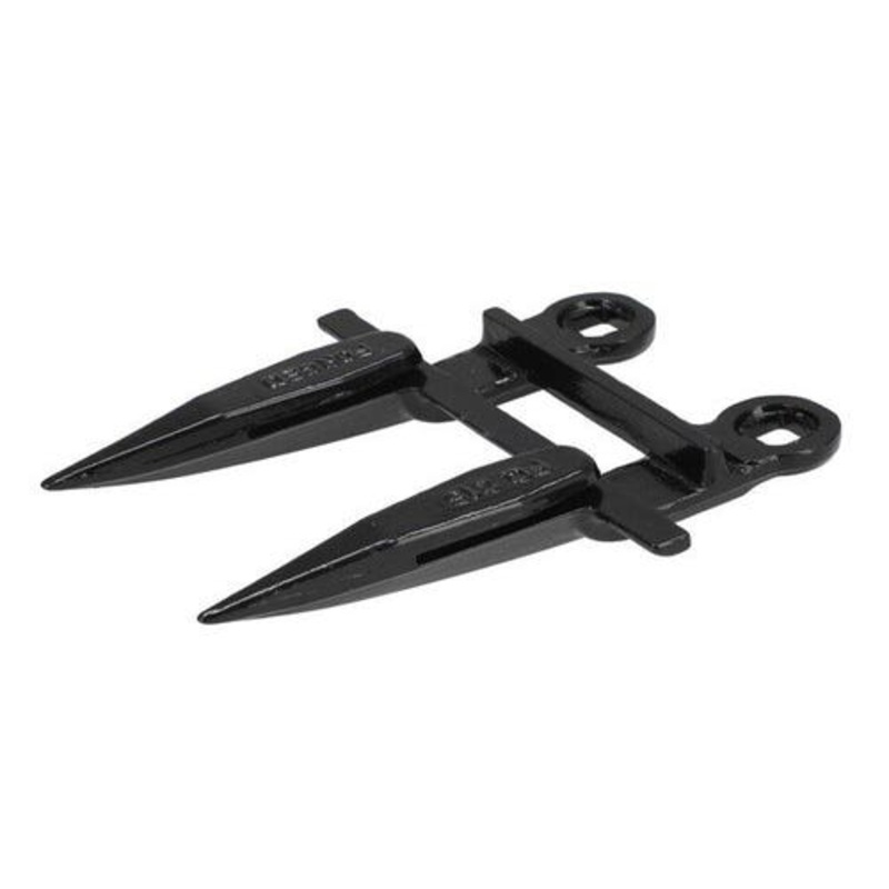 Forged Mower Guard 2 Prong fits New Holland 1100 1118 1495 1499 86615982H fits Massey Ferguson 683994M1H fits Case IH 700716292 fits Hesston 049270H