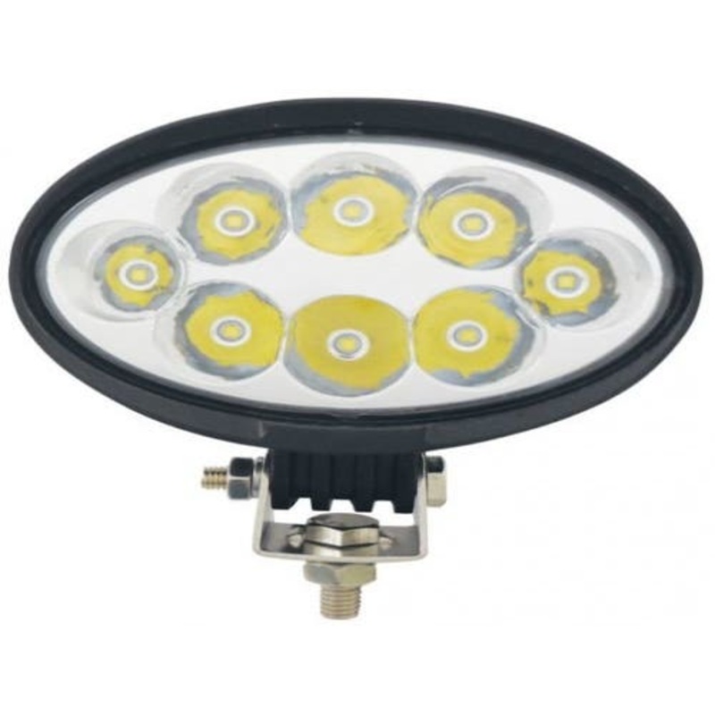 LED Work Light - 40W Oval Spot Beam