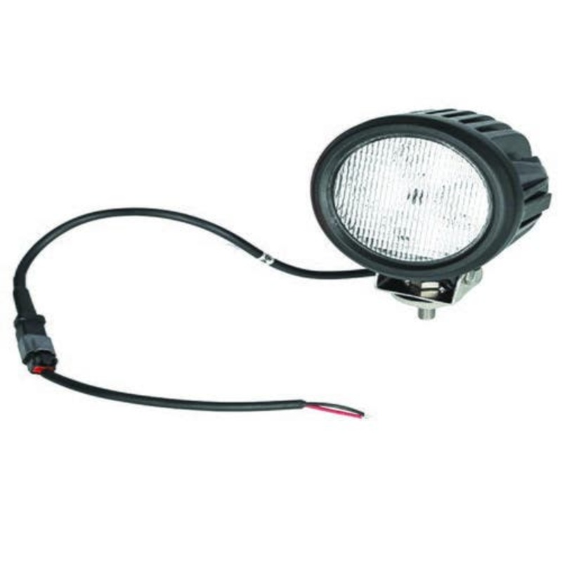 Red Rooster LED Work Light Assembly- Round Flood Beam