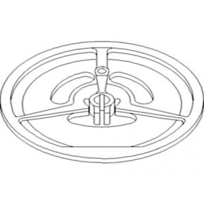 Sheave Assembly - Inner Drive Separator Fan fits John Deere CTS 9400 9500 9560 9600 9660 CTSII 9410 9450 9510 9550 9550 SH 9610 9650 9650 CTS AH149356
