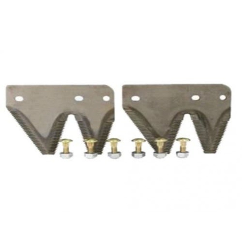 Left Hand End Section TS BL W/ Bolts 2PK