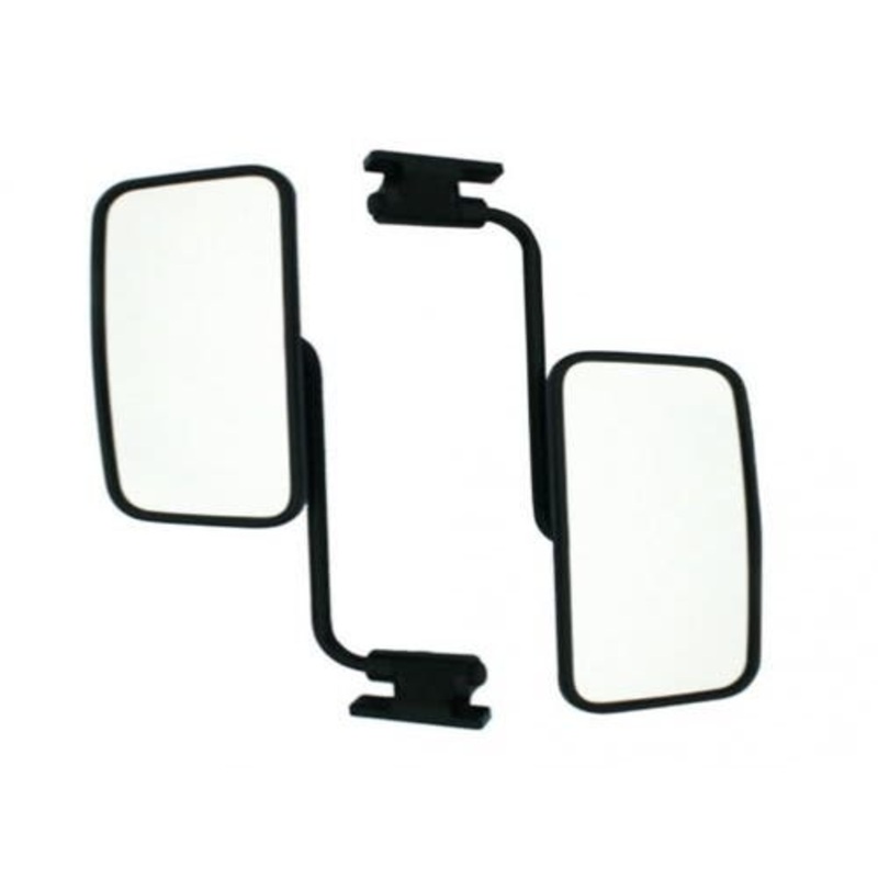 Mirror Assembly Big Hoss 7" x 14" - Right Hand and Left Hand