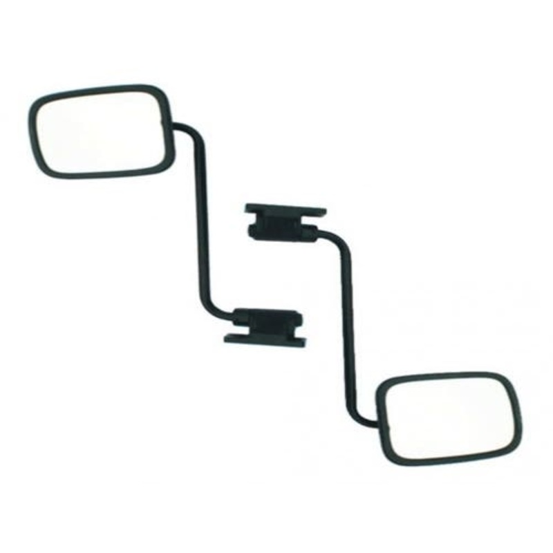 Mirror Assembly Little Hoss 6" x 8" Mirrors - Right Hand and Left Hand
