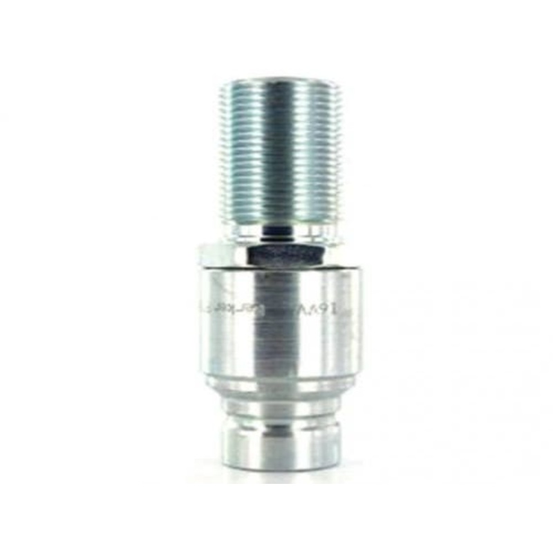 Parker FEM-502-10BMS Hydraulic Quick Coupler Nipple Male 1/2" Body Size Length 3.85" fits John Deere BRPMH2823 fits Caterpillar 216B 236B 246B 252B