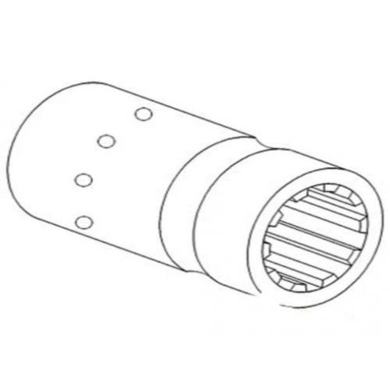Shear Tube Coupling Sleeve - Reduction fits Massey Ferguson 50 65 202 203 204 205 2200 F40 TO35 35 50 65 135 148 150 155 165 168 175 178 188 183088M2