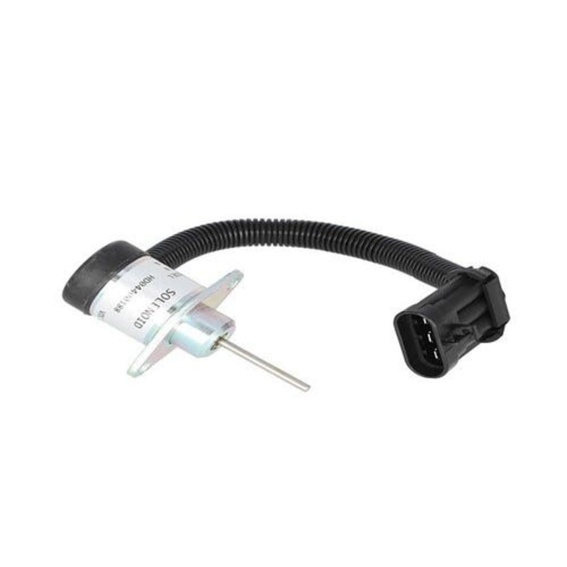Fuel Solenoid fits Kubota B1550 L2550 16271-60012 fits Bobcat S130 S150 S160 S175 S185 S205 S150 S160 S175 S185 T190 6691498 fits Denso 052600-4151
