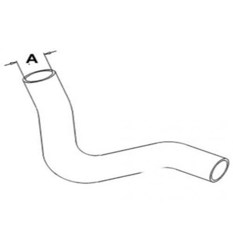 Radiator Hose - Upper fits John Deere 410 T33401