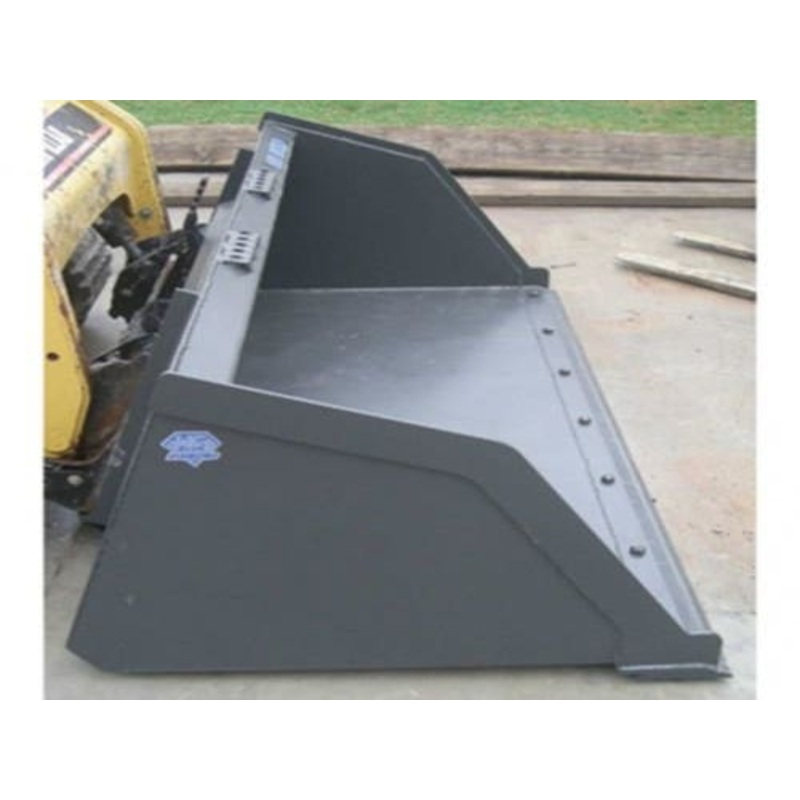 Blue Diamond - Skid Steer Snow & Mulch Bucket 84" Width fits John Deere fits New Holland fits Case fits International fits Massey Ferguson