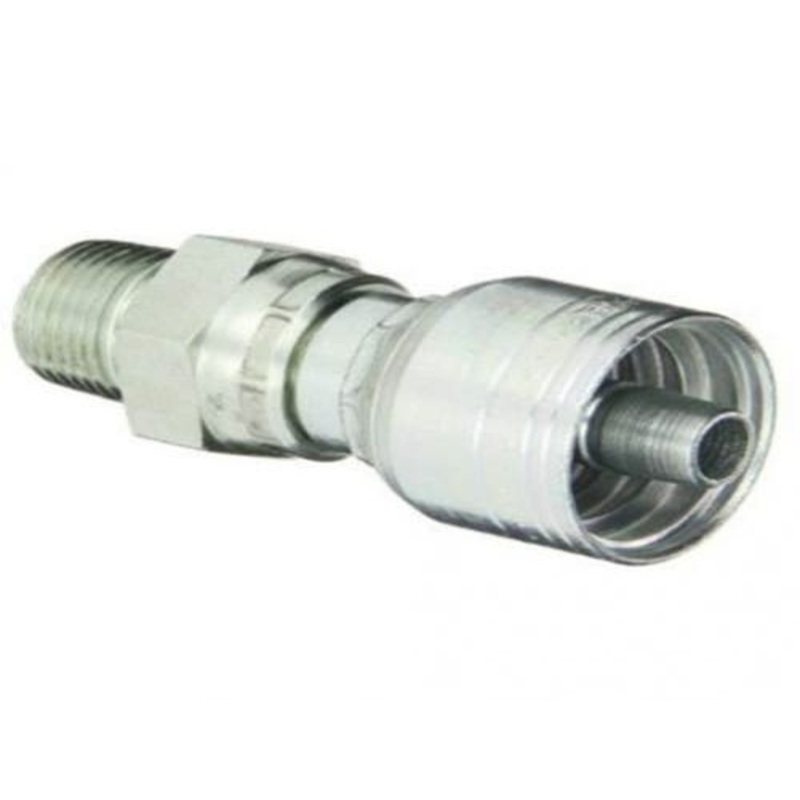 Eaton Weatherhead 06Z-J06 Hydraulic Fitting #4 Male Pipe Swivel 3/8" - 18