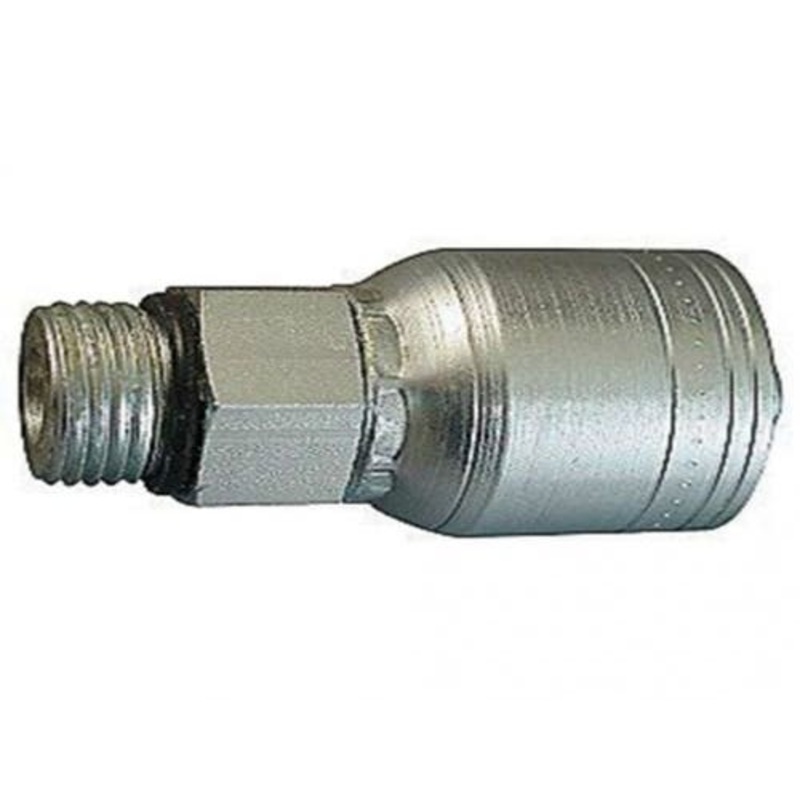 Eaton Weatherhead 06Z-P06 Hydraulic Fitting #6 Male SAE O-Ring Rigid 9/16" - 18