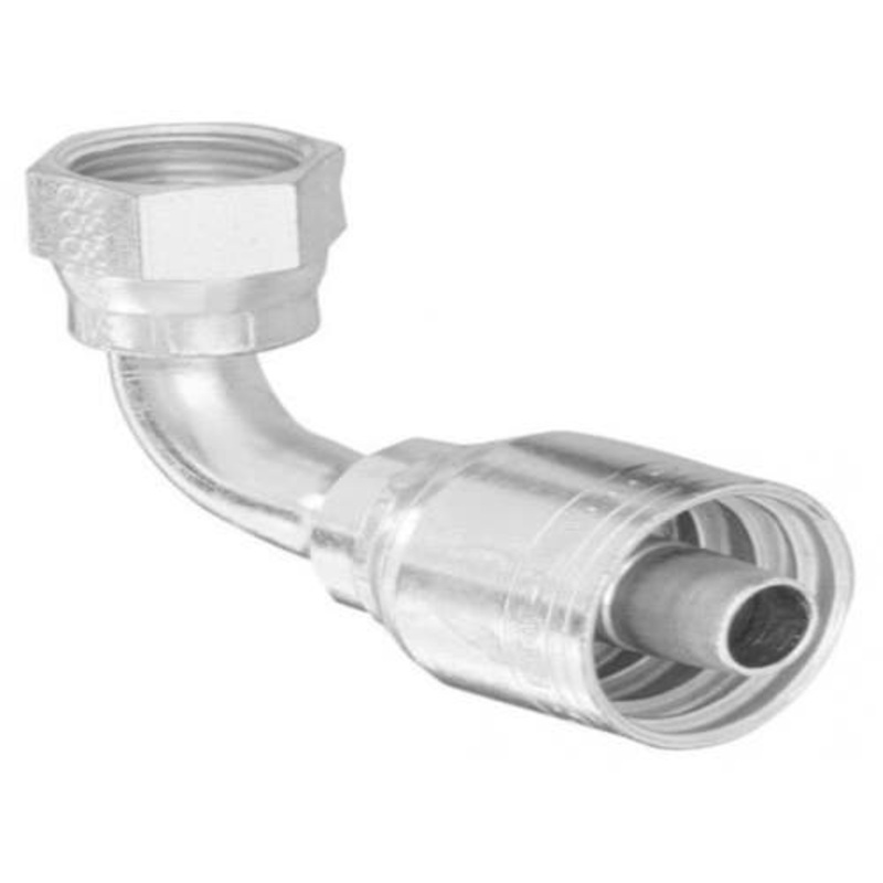 Eaton Weatherhead 08Z-A28 Hydraulic Fitting #8 Female For-Seal 90 Elbow 13/16 - 16