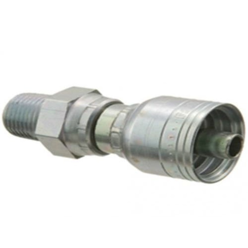 Eaton Weatherhead 08Z-J08 Hydraulic Fitting #8 Male Pipe Swivel 1/2" - 14