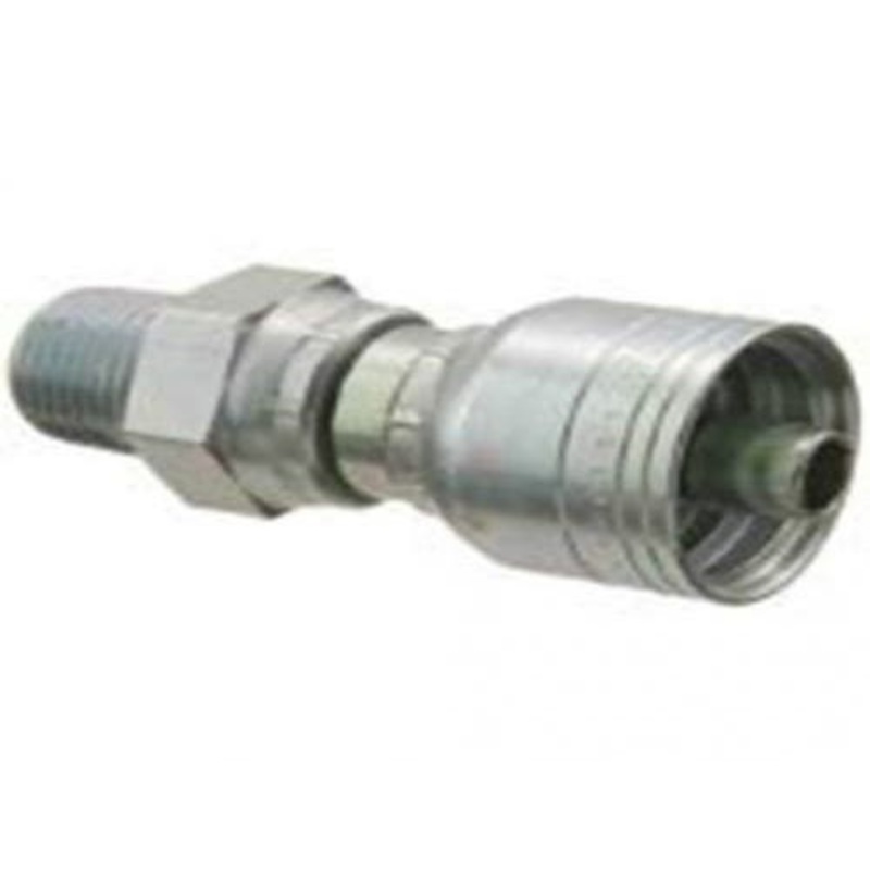 Eaton Weatherhead 08Z-M08 Hydraulic Fitting #8 Male Pipe Swivel 90 Elbow 1/2" - 14