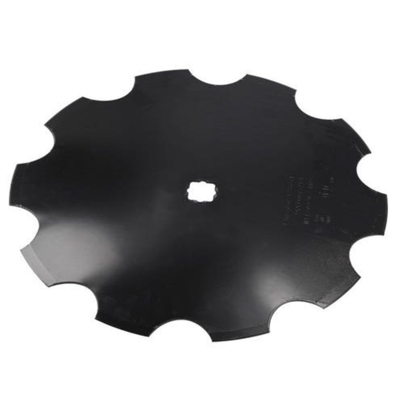Disc Blade 20" Notched Edge 3/16" Thickness 1-1/8" Square x 1-1/4" Square Axle fits Universal Tillage Disc Blades 827875 20360317N