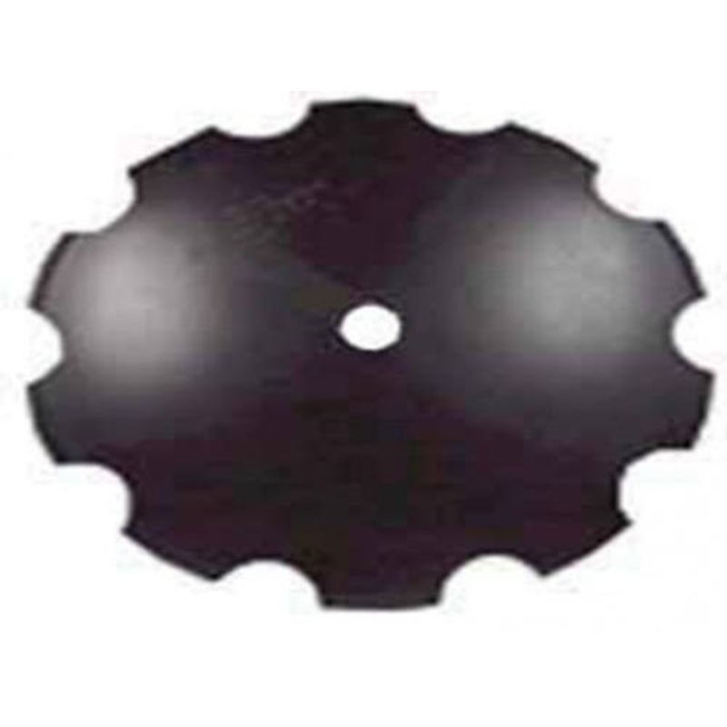 Disc Blade 22" Notched Edge 3/16" Thickness 1-1/2" Round Axle fits Universal Tillage Disc Blades 719 223606N