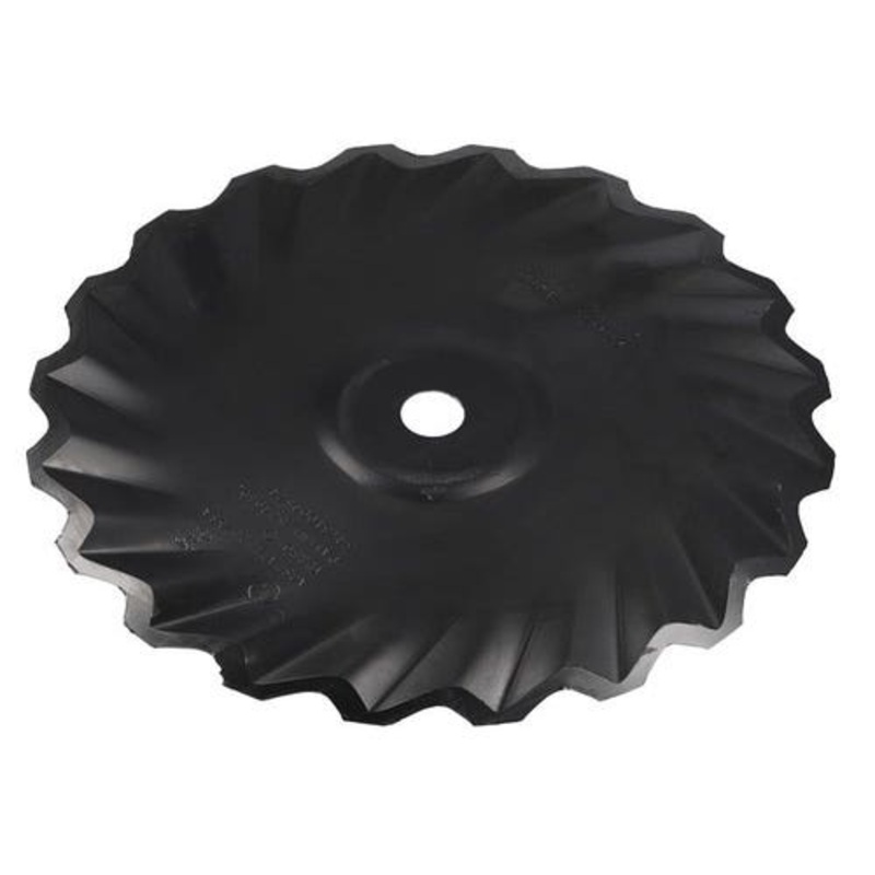 Samurai Edge Turbo Blade 20" 1-1/2" Round Axle Raised Flat Center Left Hand fits Universal Tillage Disc Blades fits Case IH 87630573 47654439