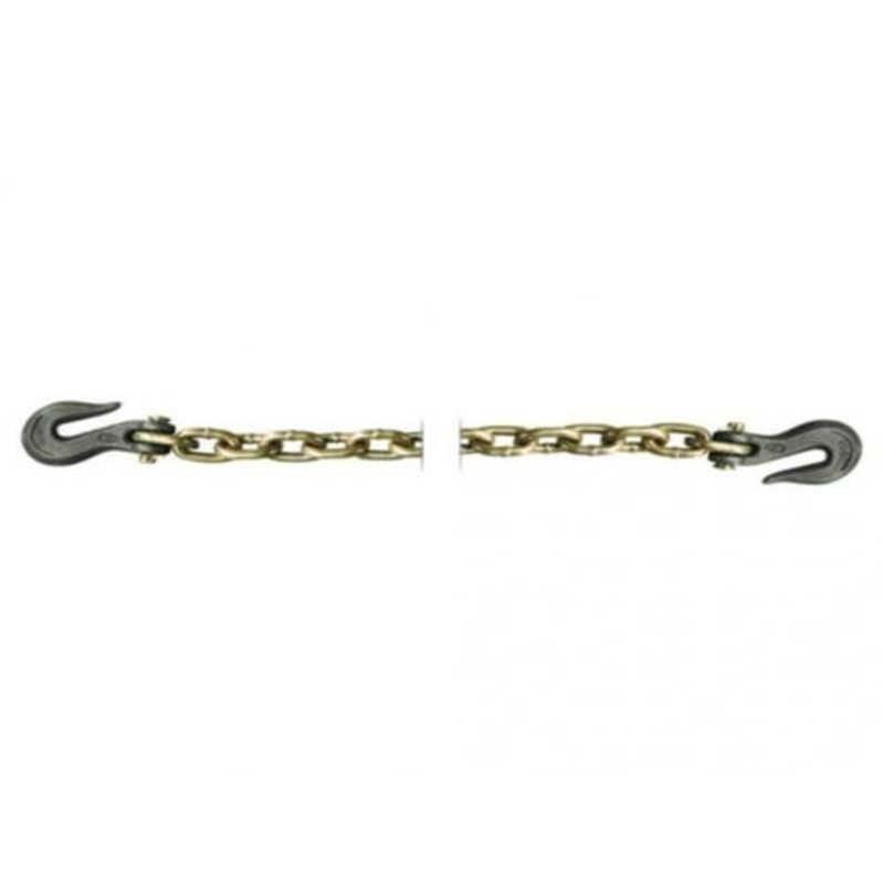 Peerless Chain - G70 Binder Chain 3/8" X 16' 6600 LBS. WLL fits Trailer & Towing Chains & Binders