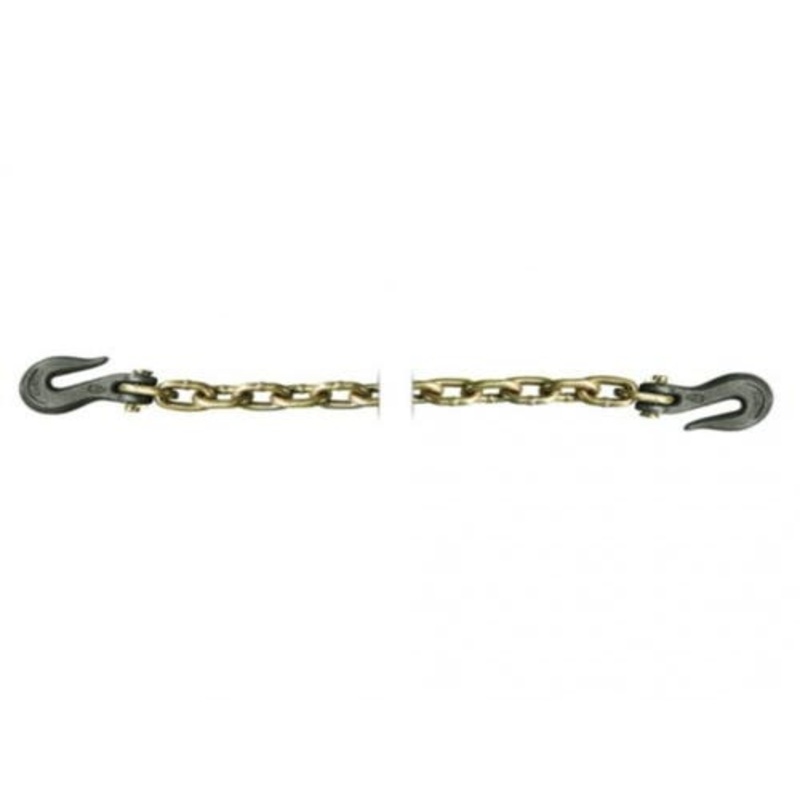 Peerless Chain - G70 Binder Chain 3/8"X 20' 6600 LBS. WLL fits Trailer & Towing Chains & Binders