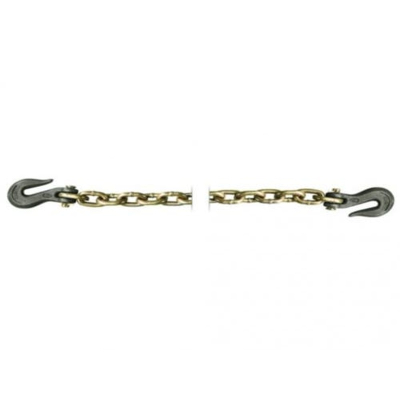 Peerless Chain - G70 Binder Chain ,3/8" X 25' ,6600 LBS. WLL fits Trailer & Towing Chains & Binders