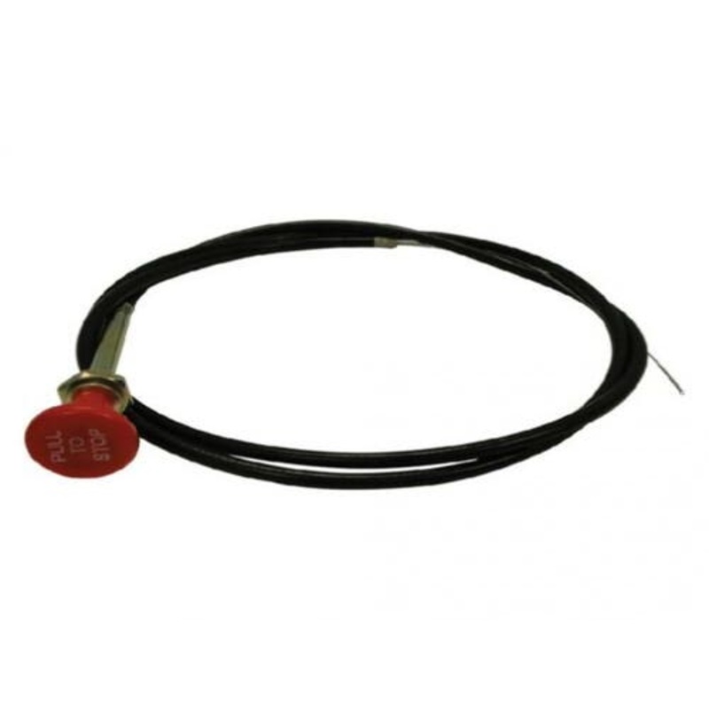 Stop Cable fits John Deere 1550 1750 1850 1950 1950N 1550 1850 AL236923 fits Massey Ferguson 383 390 362 365 375 383 390 390T 393 398 3701714M91