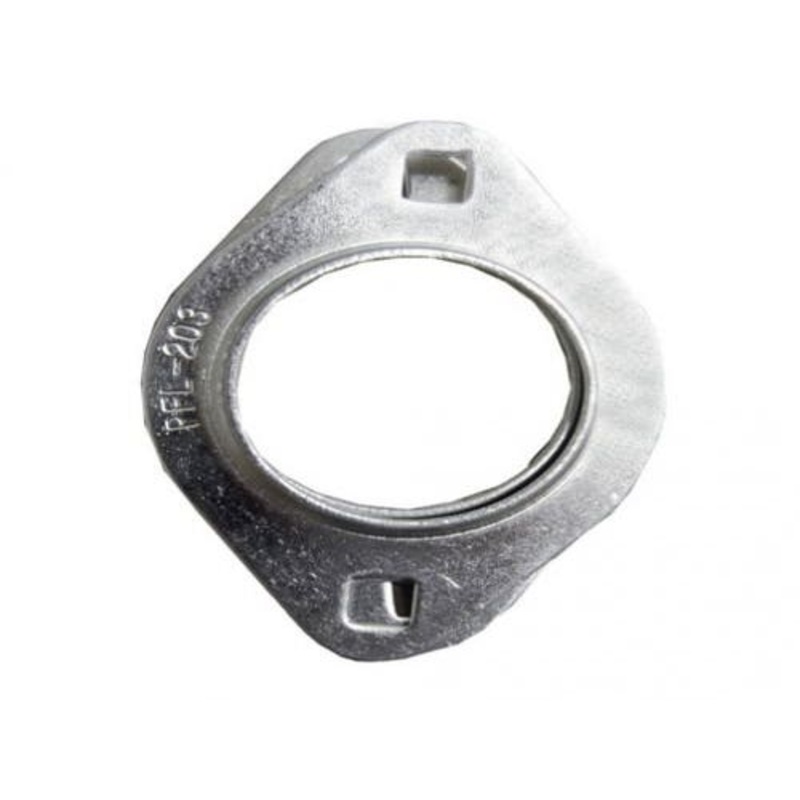 Bearing Flange 2 Bolt 1-1/8" - 1-1/4" Standard fits Agricultural Bearings Bearing Flanges