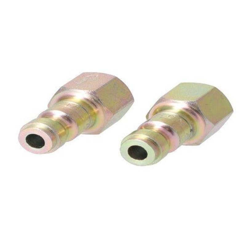 Milton Air Tool Plug - Female T-Style 1/4" FNTP 2-pk fits Tools Air Compressor Accessories fits John Deere BRTY24899