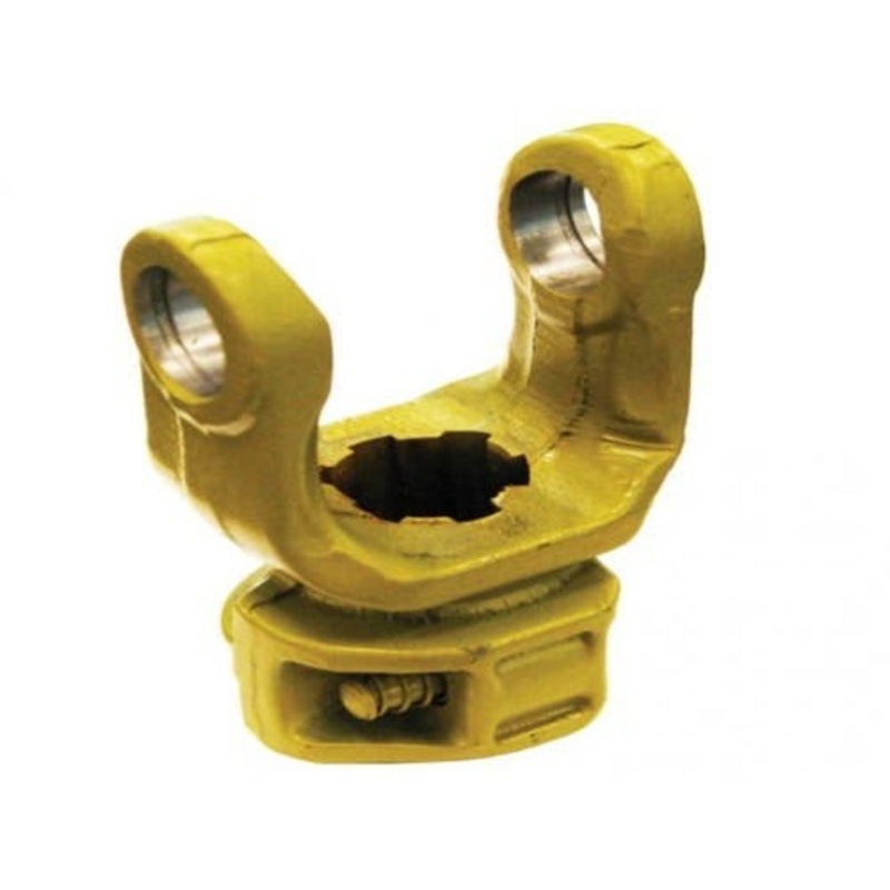 PTO Replacement Yoke Series 1 1-3/8" 6 Spline Quick Disconnect Pin