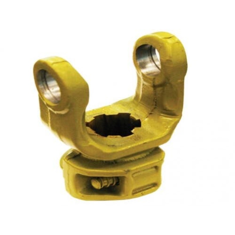 PTO Replacement Yoke Series 2 1-3/8" 6 Spline Quick Disconnect Pin