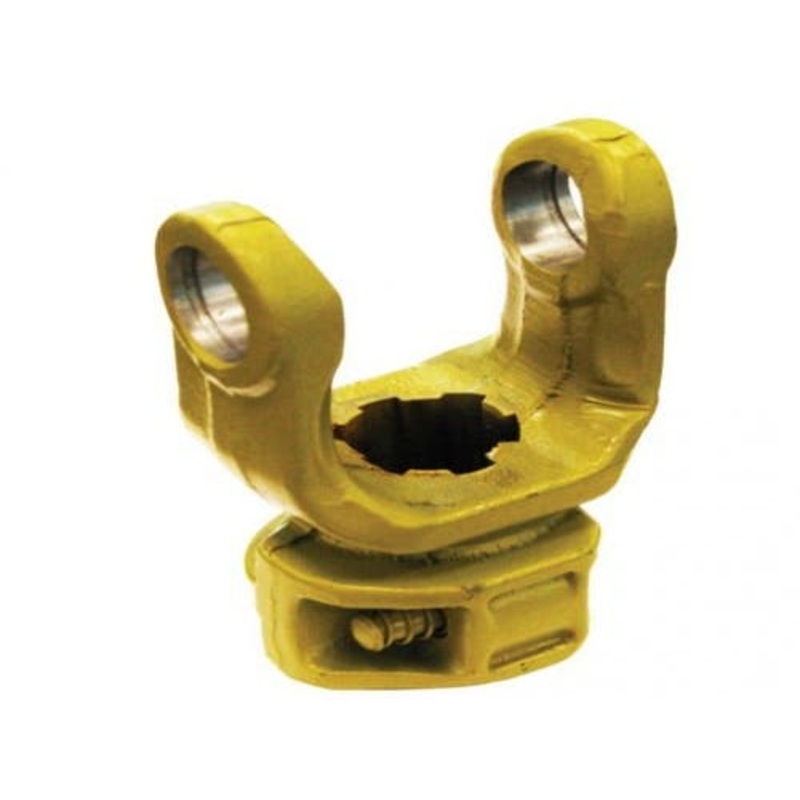 PTO Replacement Yoke Series 4 1-3/8" 6 Spline Quick Disconnect Pin