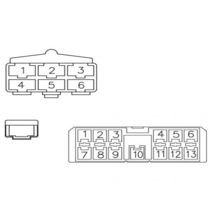 Radio Wiring Harness fits John Deere 6010 6020 6030 7020 7030 8010 8020