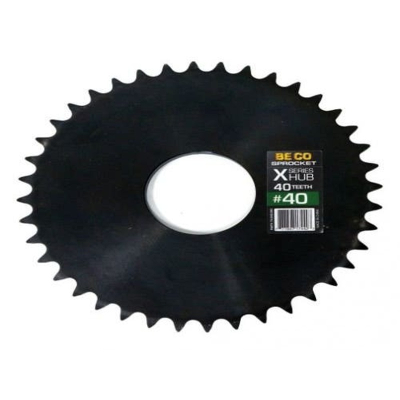 Weld-On Sprocket #40 Chain 40 Tooth X-Series Hub fits Roller Chain/ Sprockets/ Hubs Sprockets