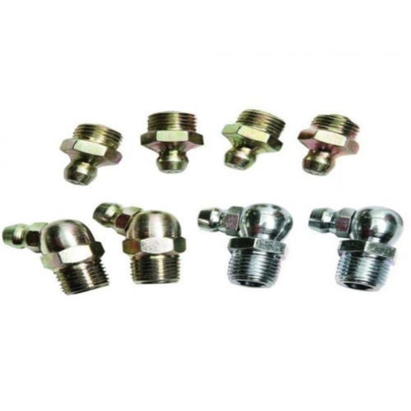 Grease Fittings- 8 pc. Asst. (SAE) 1/8" NPT