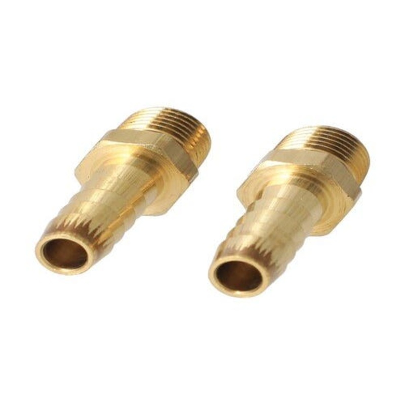 Milton Air Tool End Fitting - 5/16" ID Hose 1/4" MNTP 2-pk fits Tools Air Compressor Accessories