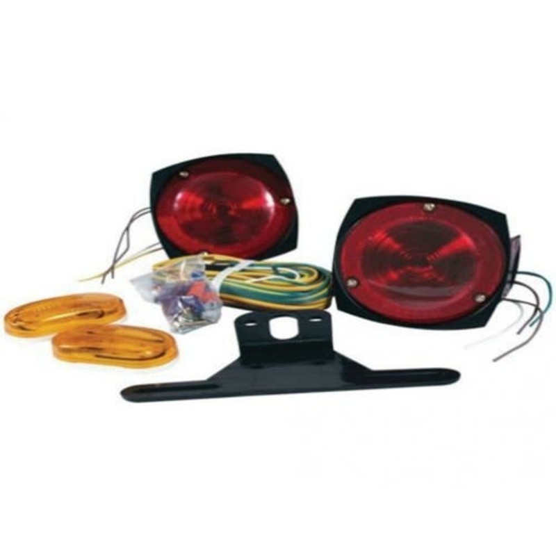 Submersible Incandescent Light Kit - Trailers Over 80" fits Trailer & Towing Trailer Lighting