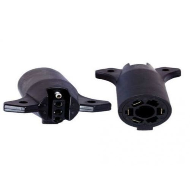 Trailer 7-Way to Flat 4 Molded Adapter fits Trailer & Towing Trailer Adapters & Connectors