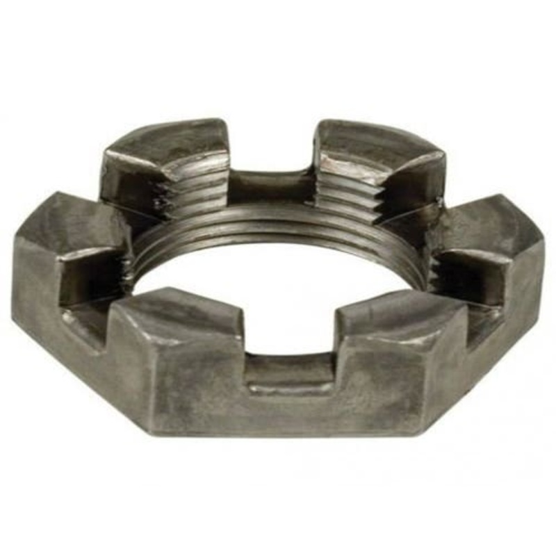 Trailer Axle Spindle Nut 1" 14 TPI 2 Pack fits Trailer & Towing Trailer Hardware