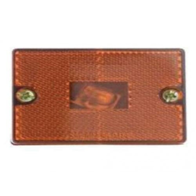 Trailer Clearance Light Amber Stud Mount 2-3/4 x 2-1/8" x 1" fits Trailer & Towing Trailer Lighting