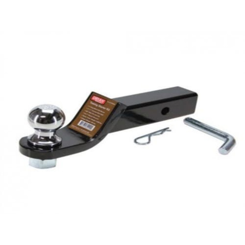 Trailer Hitch Ball Mount Insert Starter Kit w/2" Drop - 5,000 lb. GTW fits Trailer & Towing Trailer Ball Mount Hitches