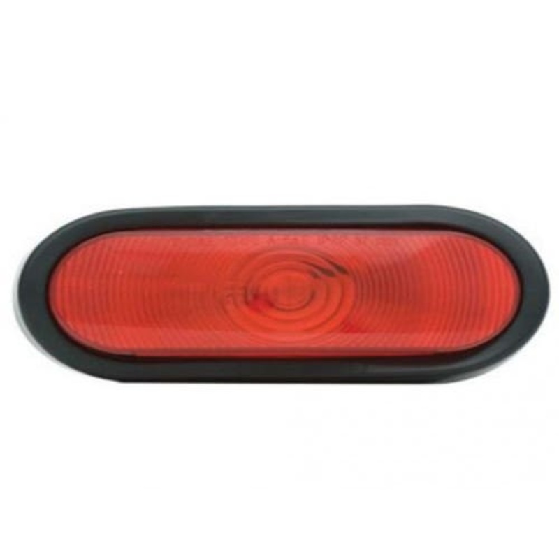 Trailer Tail Light LED Red w/Turn Brake and Reverse Indicator and Rubber Grommet fits Trailer & Towing Trailer Lighting