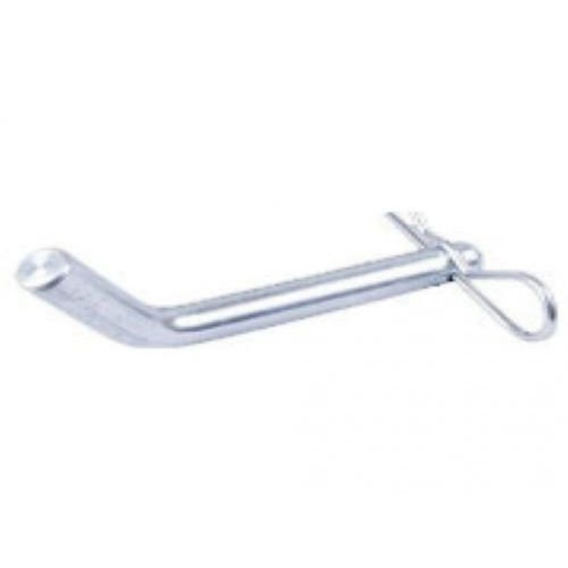 Trailer Tow Bent Hitch Pin 1/2" x 3" Zinc Plated fits Trailer & Towing Trailer Hitch Pins